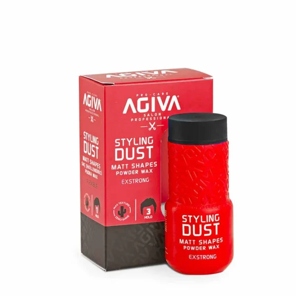 AGIVA HAIR POWDER WAX EXTRA STRONG RED 03 20G