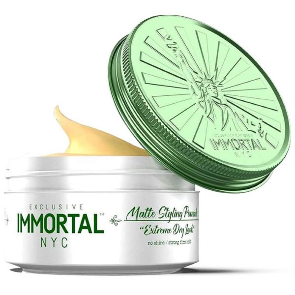 IMMORTAL MATTE STYLE POMADE NATURAL DRY LOOK
