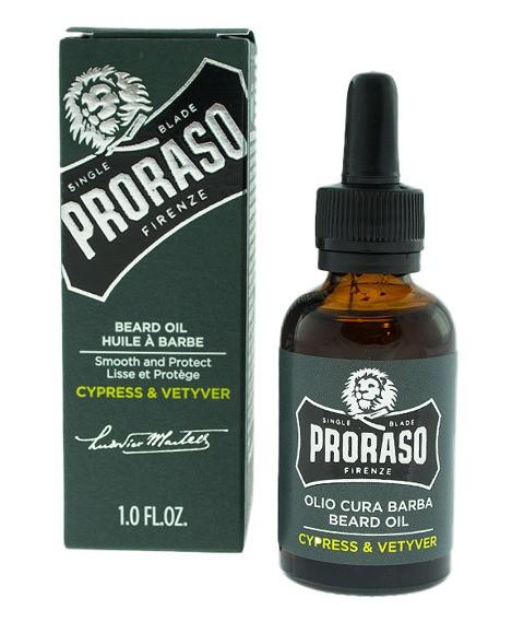 PRORASO BEARD OIL CYPRESS & VETYVER