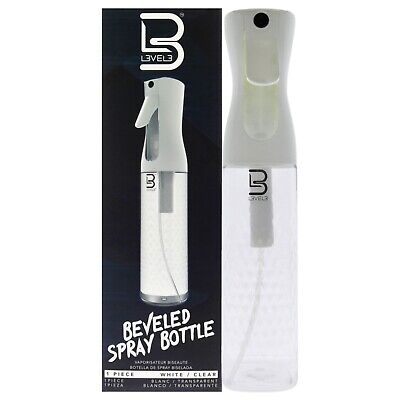 L3VEL3 BEVELED SPRAY BOTTLE CLEAR