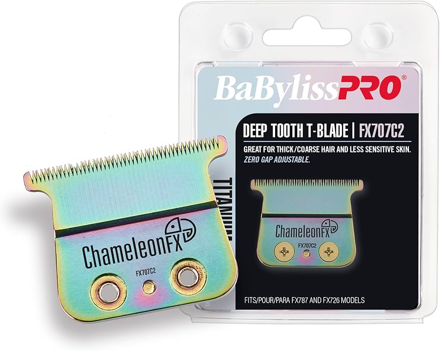 71BfcdNgv6L._AC_UF894,1000_QL80_ BABYLISSPRO CZ CHAMELEON DEEP TOOTH BLADE FX707C2 - Image 1