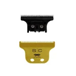 S|C Gold Titanium Classic X-Pro Hair Trimmer Blade "The One"