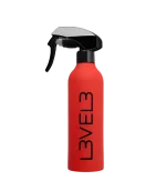 Rubberized Spray Bottle Red